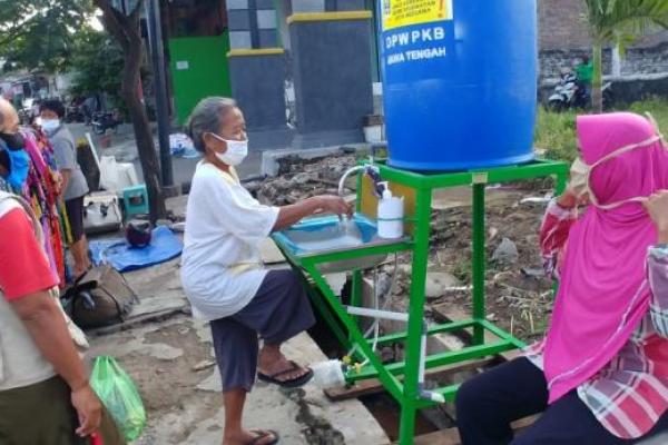 PKB Semarang Pasang Wastafel Tanpa Sentuh di Tujuh Pasar