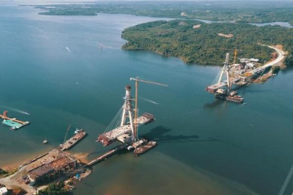 Pembangunan Jembatan Pulau Balang Dikebut