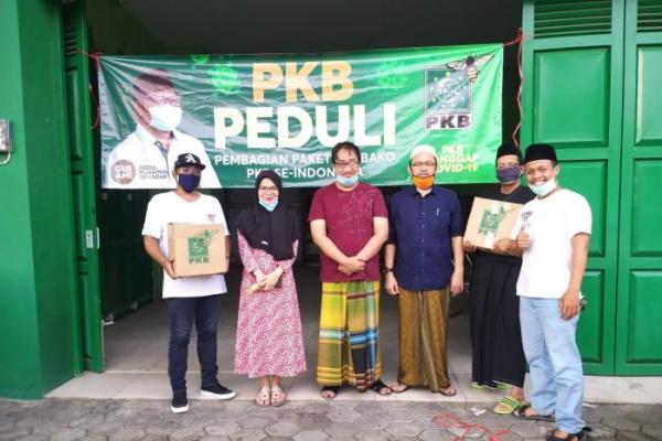 PKB Kota Yogyakarta Gandeng Ormas Distribusikan Sembako Untuk Masyarakat Terdampak Covid-19