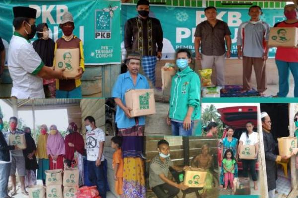 PKB Bombana Distribusikan Sembako Cak Imin ke Warga Terdampak Covid-19