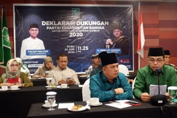 PKB Deklarasi Dukung Faldo Maldini-Febby Untuk Pilgub Sumatera Barat 2020