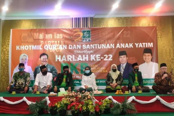 Rayakan Harlah PKB ke-22, Nur Nadlifah Gelar Yatiman di Brebes