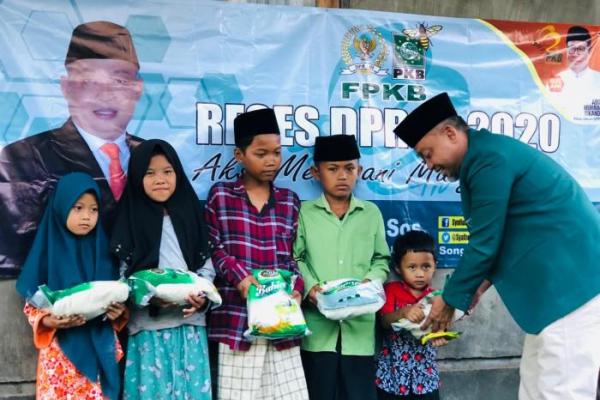 Rayakan Harlah PKB ke-22, Syafiuddin Gelar Santunan Anak Yatim dan Janda 