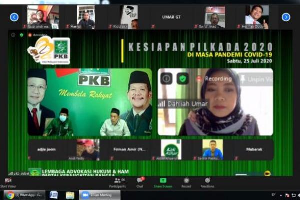 Azhar Arsyad: PKB Siap Bersinergi Wujudkan Pemilu Berkualitas di Tengah Pandemi