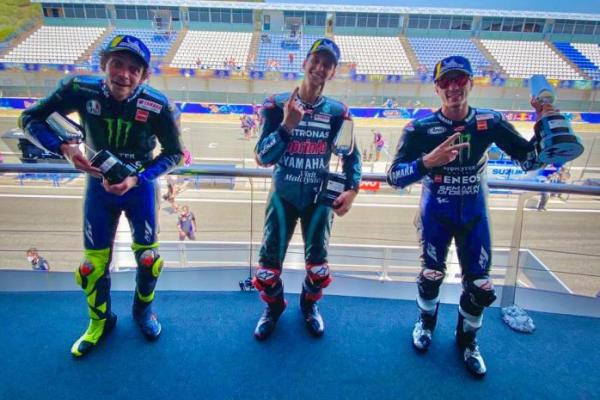 Hasil MotoGP Andalusia: Fabio Quartararo Juara, Yamaha Kuasai Podium