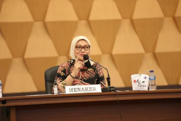 Menteri Ida Apresiasi Tim Tripartit Rampungkan Pembahasan RUU Cipta Kerja