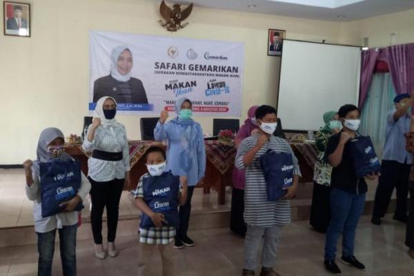 Sosialisasi Program Gemarikan, Farida Hidayati: Ikan Bisa Perkuat Imun Tubuh