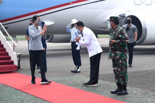 Kunker ke Bandung, Presiden Jokowi Tinjau Fasilitas Produksi Vaksin Covid-19