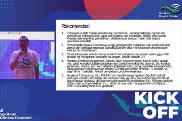 Darurat Pendidikan Indonesia, Syaiful Huda Paparkan 5 Objektif 