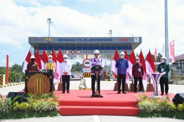 Tol Banda Aceh-Sigli Diresmikan, Jokowi Dorong Pemerataan Ekonomi