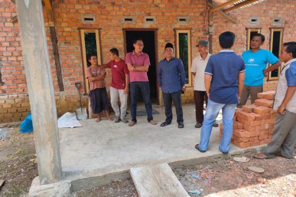 Sofyan Ali Tinjau Pembangunan Rumah Program BSPS di Jambi