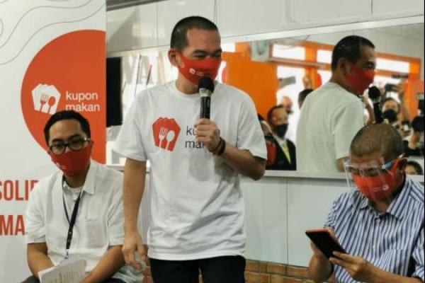 Dukung Peluncuran Aplikasi `Kupon Makan`, Gus AMI Sumbang Ribuan Kupon