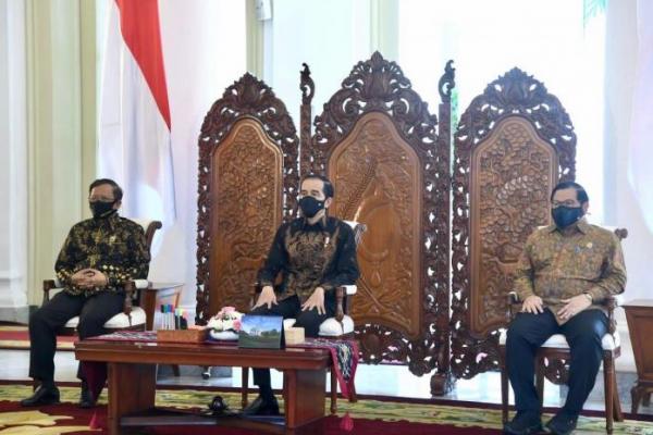 Presiden Jokowi Sampaikan Tiga Agenda Besar Aksi Nasional Pencegahan Korupsi