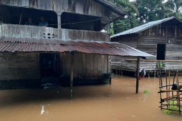 Sungai Lae Cinendang Meluap, 90 Rumah di Aceh Singkil Terendam Banjir