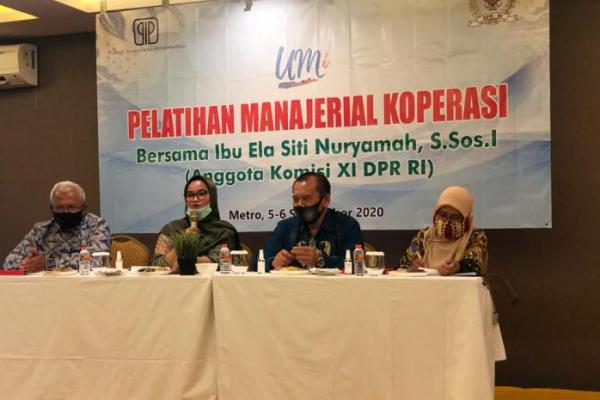 Legislator PKB Ela Siti Nuryamah Ingin Koperasi dan BMT Bisa Akses Permodalan