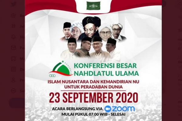 PBNU Gelar Konbes NU 23 September 2020 Secara Daring