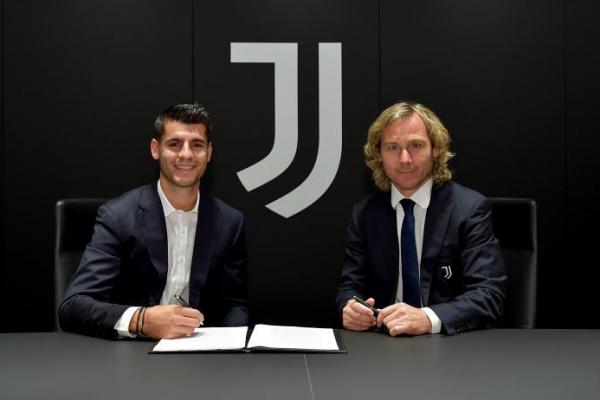 Resmi! Juventus Datangkan Alvaro Morata dari Atletico Madrid