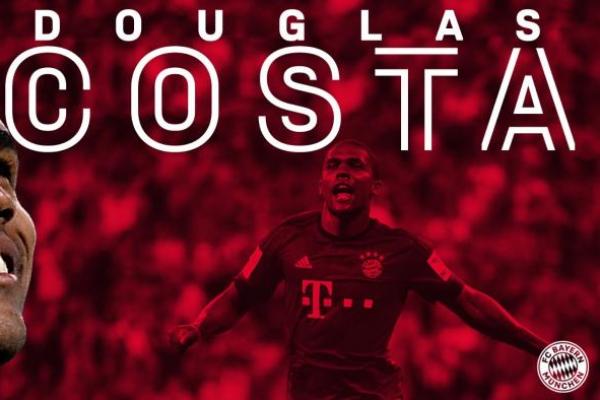 Douglas Costa Resmi Kembali ke Bayern Munchen