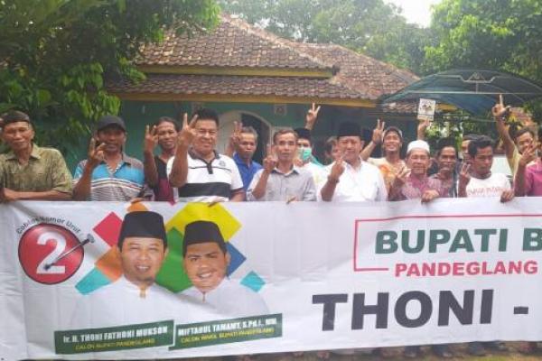 Warga Bojong Siap Dukung Thoni-Imat di Pilkada Pandeglang