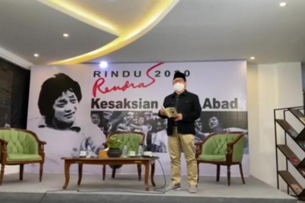 Hadiri Acara ‘Rindu Rendra’, Gus AMI: Beliau Inspirasi dan Energi Bangsa