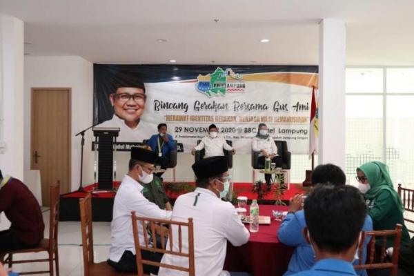 Hadiri Bincang Gerakan, Gus AMI: Kekuatan PMII adalah Berfikir dan Bekerja