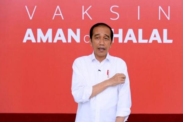 Ini yang Dirasakan Presiden Jokowi Usai Divaksin Covid-19