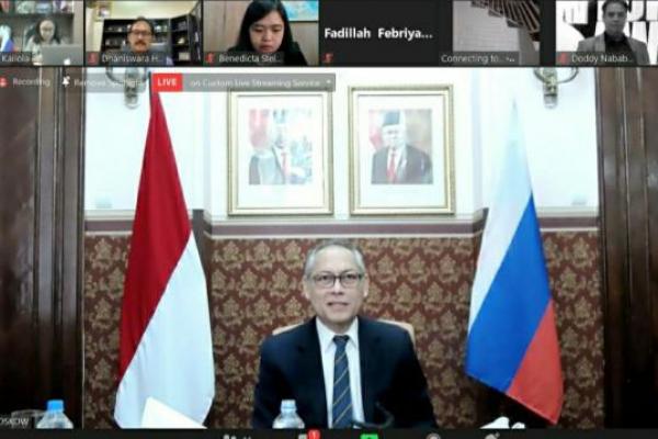 Hadapi Ketidakpastian Global, Indonesia dan Rusia Tingkatkan Kemitraan