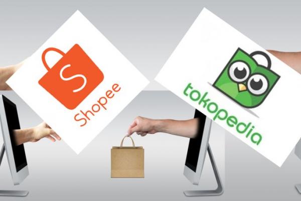 Tokopedia dan Shoppe Jadi Marketplace yang Paling Banyak Dikunjungi