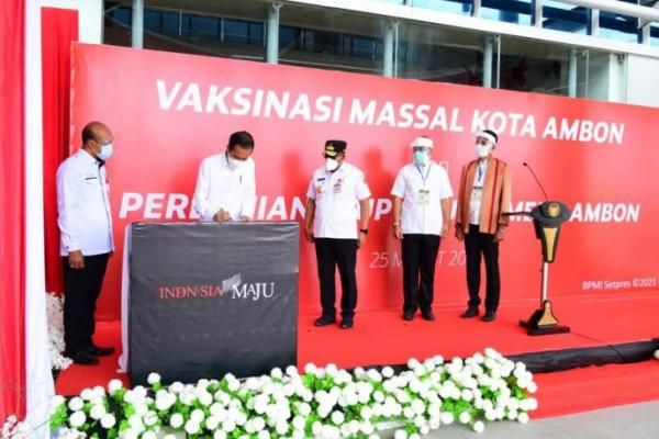 Resmikan RSUP Kota Ambon, Jokowi: Berikan Layanan Terbaik pada Masyarakat