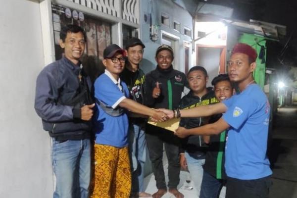 Komunitas RX King Aksi Sosial Bantu Korban Kebakaran Vitara Depok