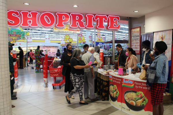 KBRI Windhoek Promosi Produk Indonesia di Pasar Swalayan Shoprite Namibia