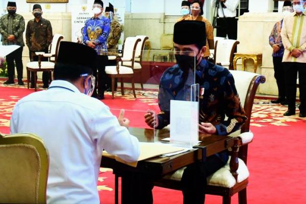 Presiden Jokowi Luncurkan Gerakan Cinta Zakat 