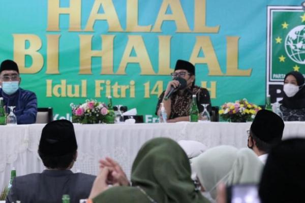 Fraksi PKB Gelar Halal Bi Halal, Gus AMI: Ini Setingnya Rapat Kerja