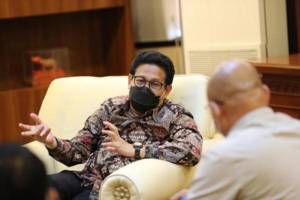 Terima Bupati Nias Utara, Gus Menteri Minta Kawal Pelaksanaan Pemutakhiran Data Desa