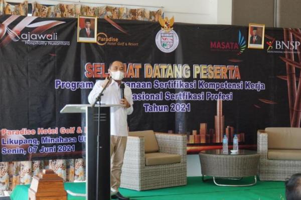 Dukung Program Jokowi, BNSP Sertifikasi Karyawan Hotel di Destinasi Super Prioritas Likupang