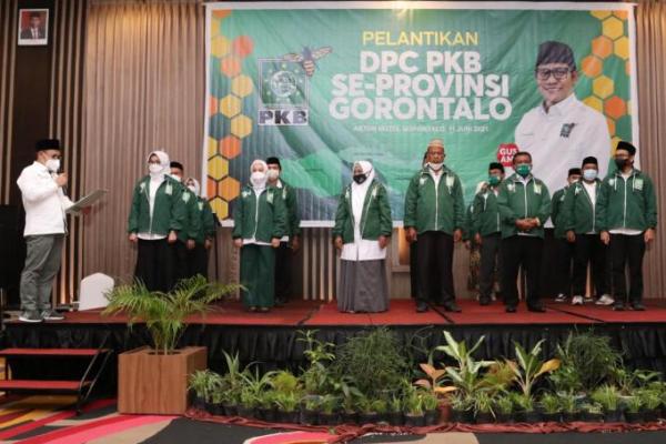 Resmi Dilantik, Gus AMI Minta DPC PKB se Gorontalo Bekerja Keras