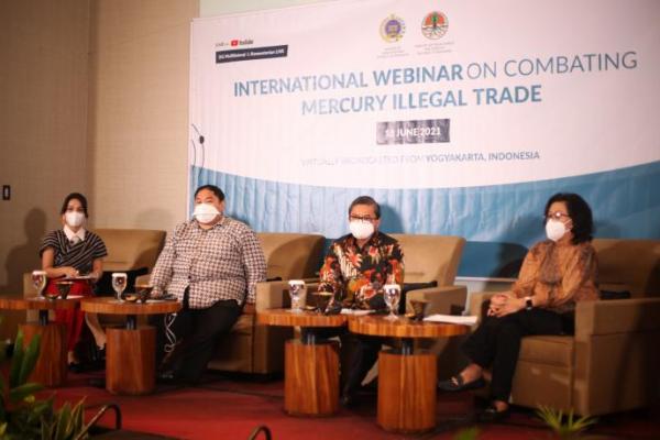 Perangi Perdagangan Merkuri Ilegal, Indonesia Gelar Webinar Internasional