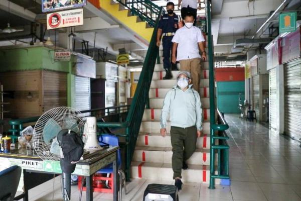 Hari Ketiga PPKM Darurat, Gus Muhaimin Sidak Pasar dan Mal di Jaksel