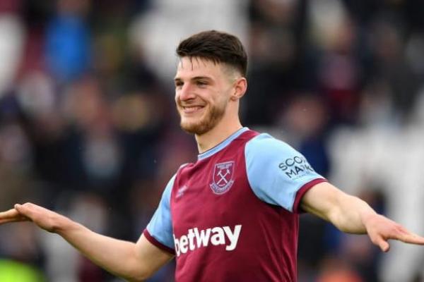 West Ham Upayakan Kontrak Baru Pagari Declan Rice