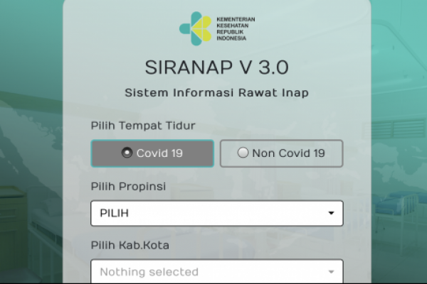 Mudah, Ini Cara Cek Ketersediaan Tempat Tidur Rumah Sakit Se-Indonesia