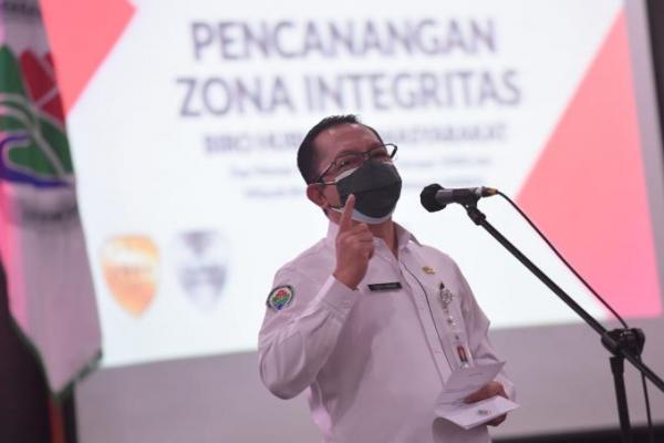 Tingkatkan Kualitas Pelayanan, Kemendes PDTT Gelar Pencanangan Zona Integritas