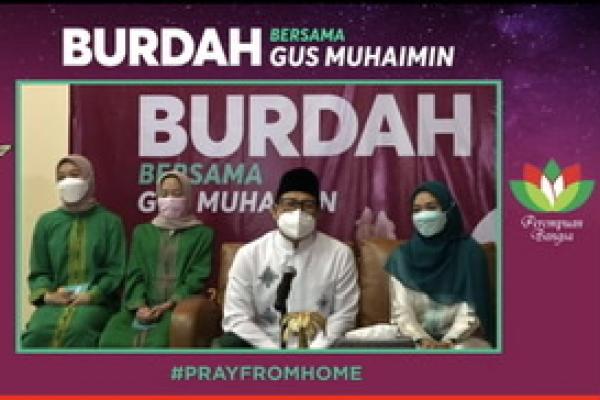 Ikhtiar Lawan Pandemi, Gus Muhaimin Ajak Semua Pihak Rutin Baca Burdah