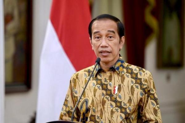 Resmikan Bendungan Bendo, Jokowi Ingin Tingkatkan Produktivitas Pertanian