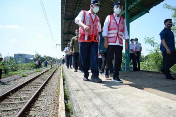 Pandemi Covid-19, Pemerintah Pastikan Reaktivasi Stasiun KRL Pondok Rajeg Tetap Berjalan