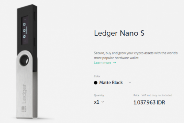 Simpan Aset Kripto Bisa Offline Pakai Ledger Nano