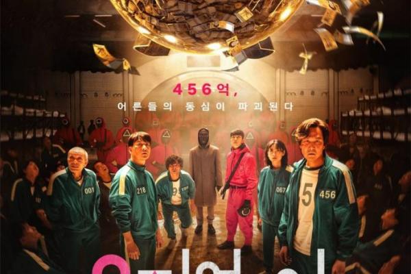 `Squid Game` Duduki Peringkat #1 Serial Terpopuler Netlix di AS