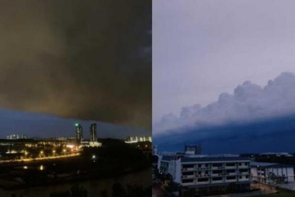 Viral Fenomena Langit Terbelah di Malaysia, Ini Penjelasan LAPAN