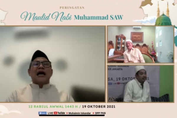 Maulid Nabi Muhammad, Gus Muhaimin: Kita Malu Kalau Tidak Bersholawat