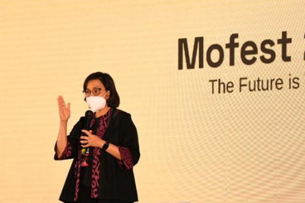 Hadiri Mofest 2021, Sri Mulyani Generasi Muda Gabung Komunitas `Uang Kita`