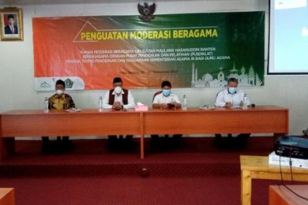 Rektor UIN Banten Ulas 7 Pemikiran dan Gerakan Perkuat Moderasi Beragama